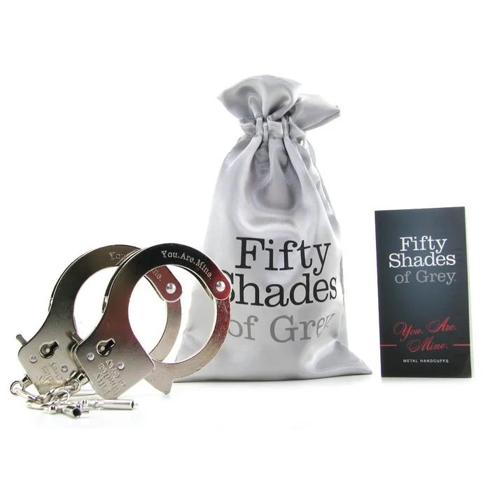 You Are Mine Metal Handcuffs Fifty Shades of Grey Couples