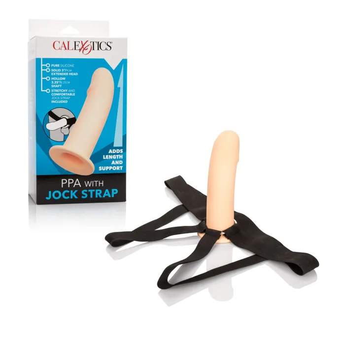 Female Sex Toys Ppa With Jock Strap Ivory CalExotics