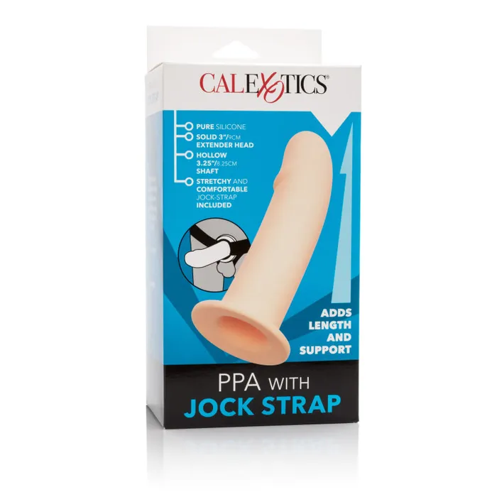 Female Sex Toys Ppa With Jock Strap Ivory CalExotics
