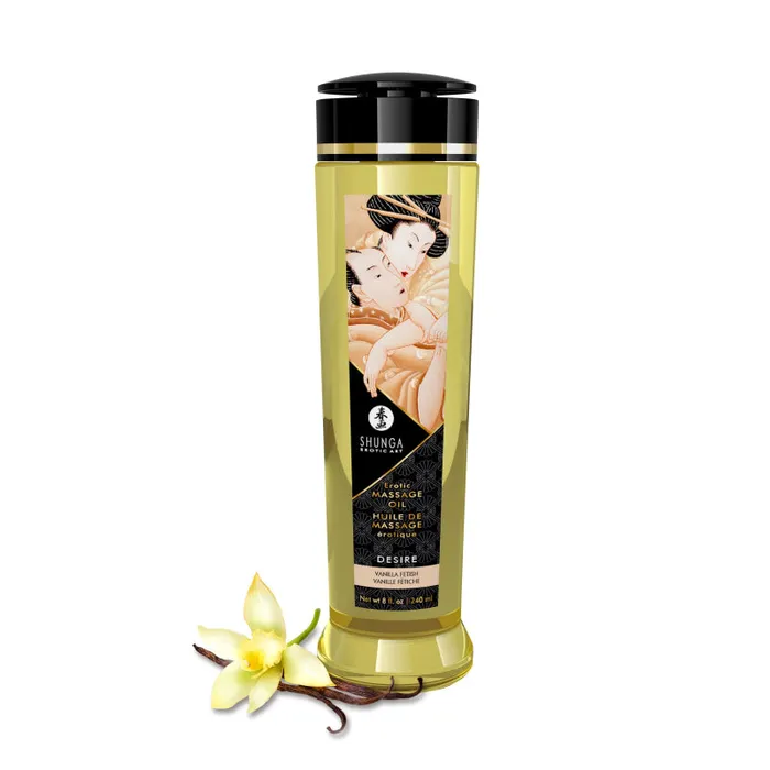 Shunga Vibrators Massage Oils Desire 8 Fl Oz