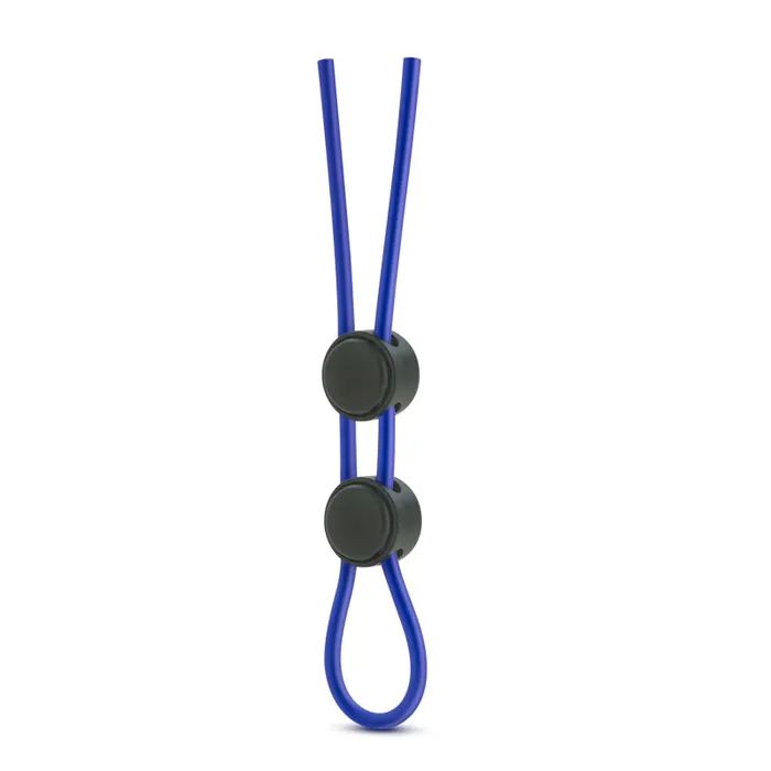 Stay Hard Silicone Double Loop Cock Ring Blue Blush Novelties Male Sex Toys Stay Hard Silicone Double Loop Cock Ring Blue Blush Novelties Male Sex Toys